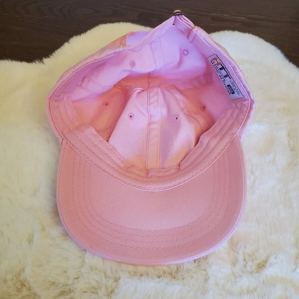Lot Of 2 Caps Harley Davidson Hot Pink Flame Cap, Rhinestone Skull Cap Both NWOT